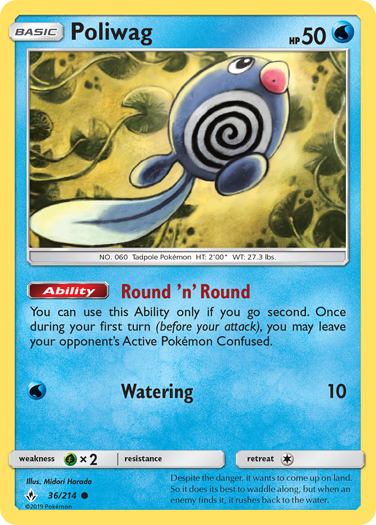 Poliwag - Pokémon TCG Card