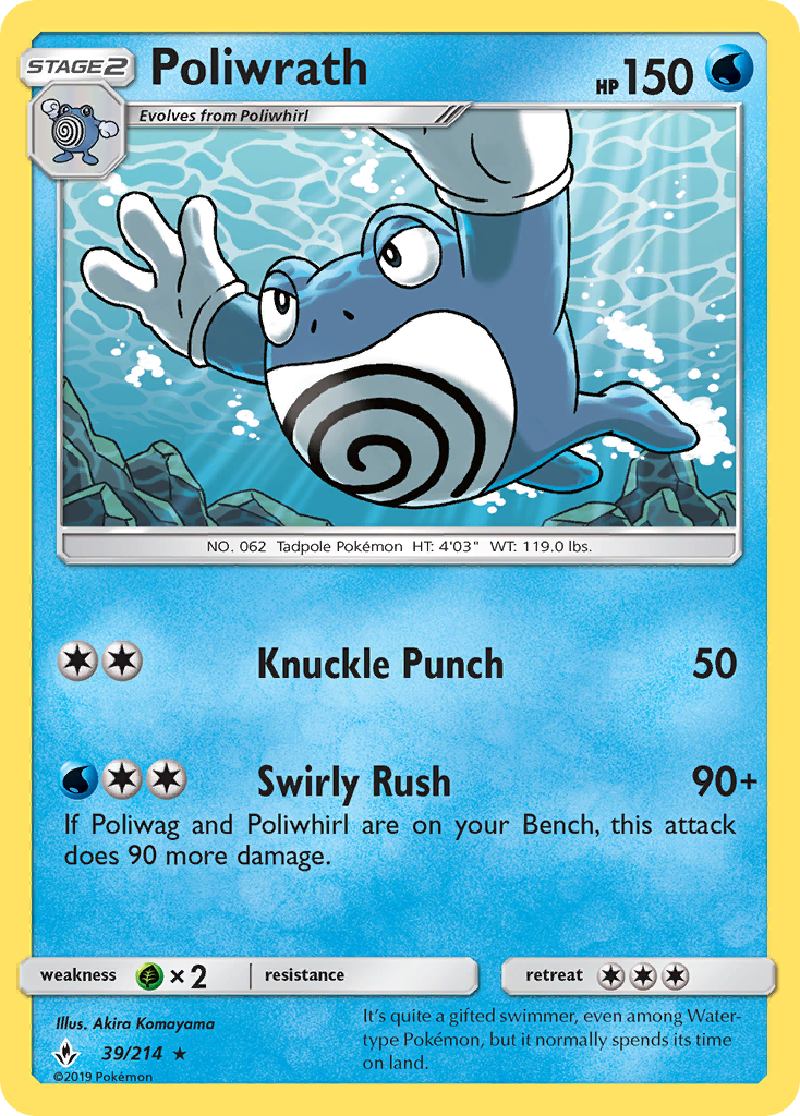 Poliwrath - Pokémon TCG Card