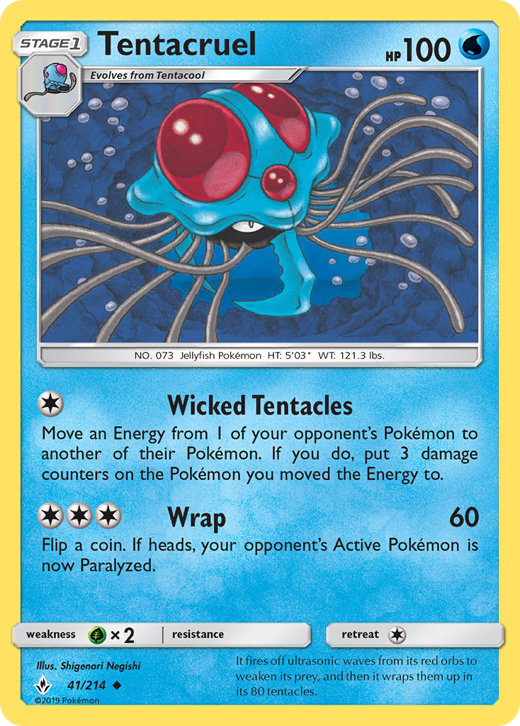 Tentacruel - Pokémon TCG Card