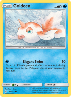 Goldeen - pokemon TCG Card