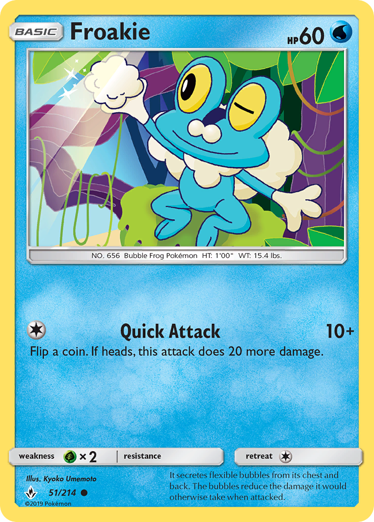 Froakie - Pokémon TCG Card