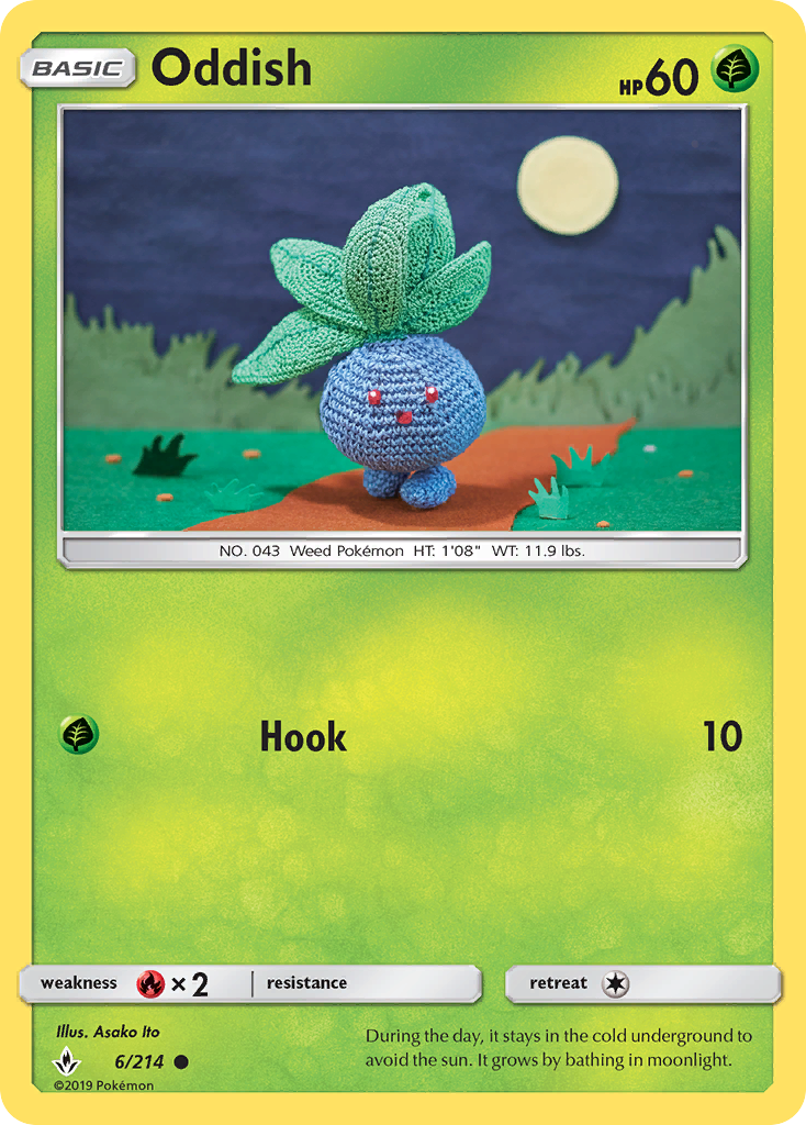 Oddish - Pokémon TCG Card