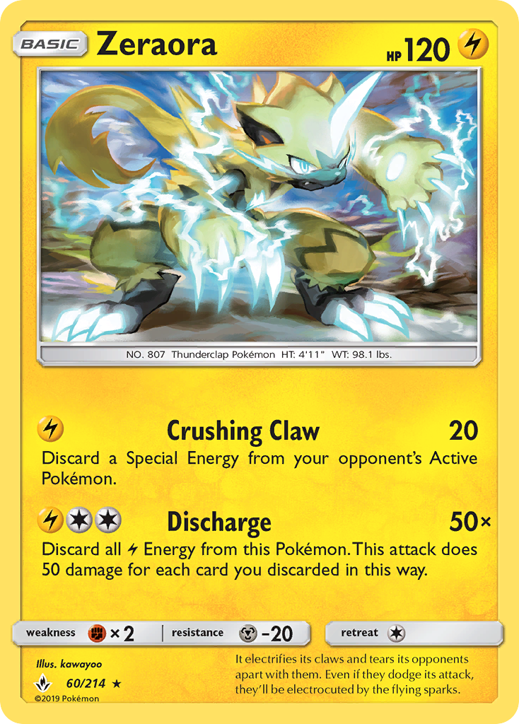 Zeraora - Pokémon TCG Card
