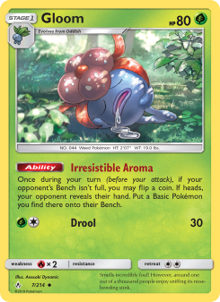 Gloom - pokemon TCG Card