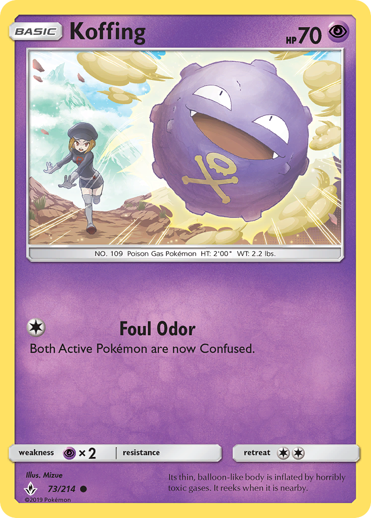 Koffing - Pokémon TCG Card