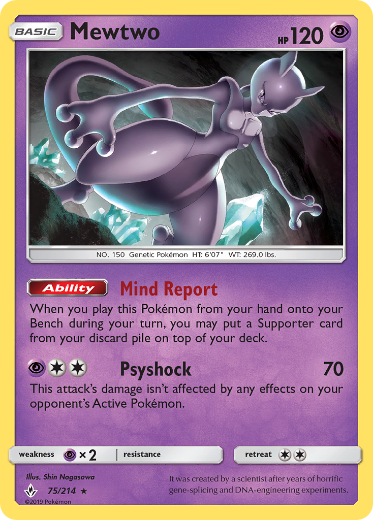 Mewtwo - Pokémon TCG Card