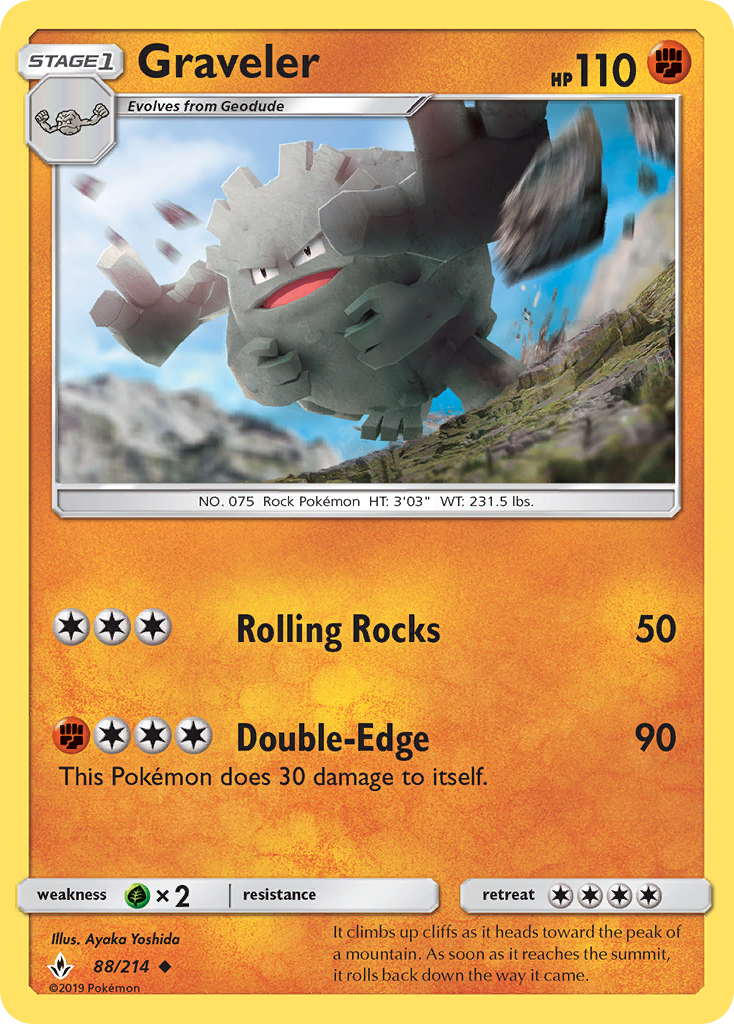 Graveler - Pokémon TCG Card