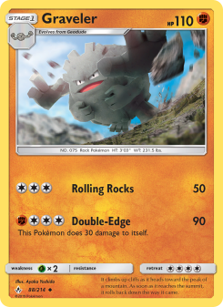 Graveler - pokemon TCG Card