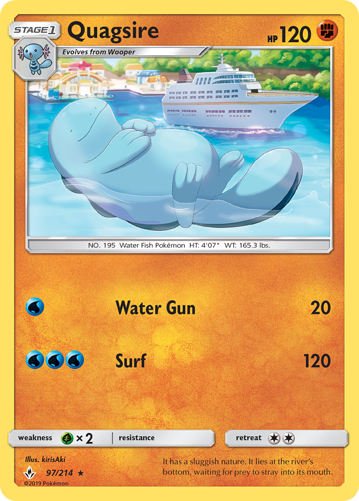 Quagsire - Pokémon TCG Card