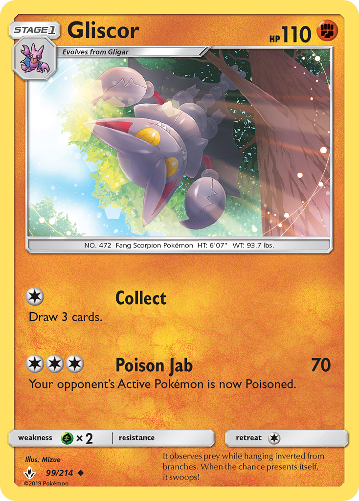 Gliscor - Pokémon TCG Card