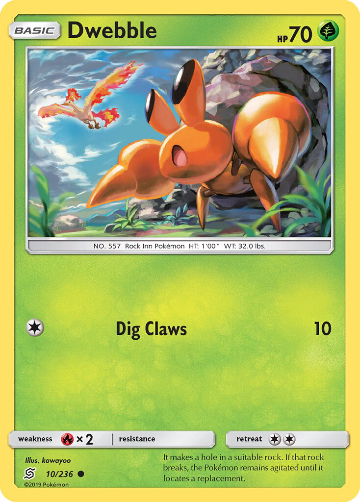 Dwebble - Pokémon TCG Card