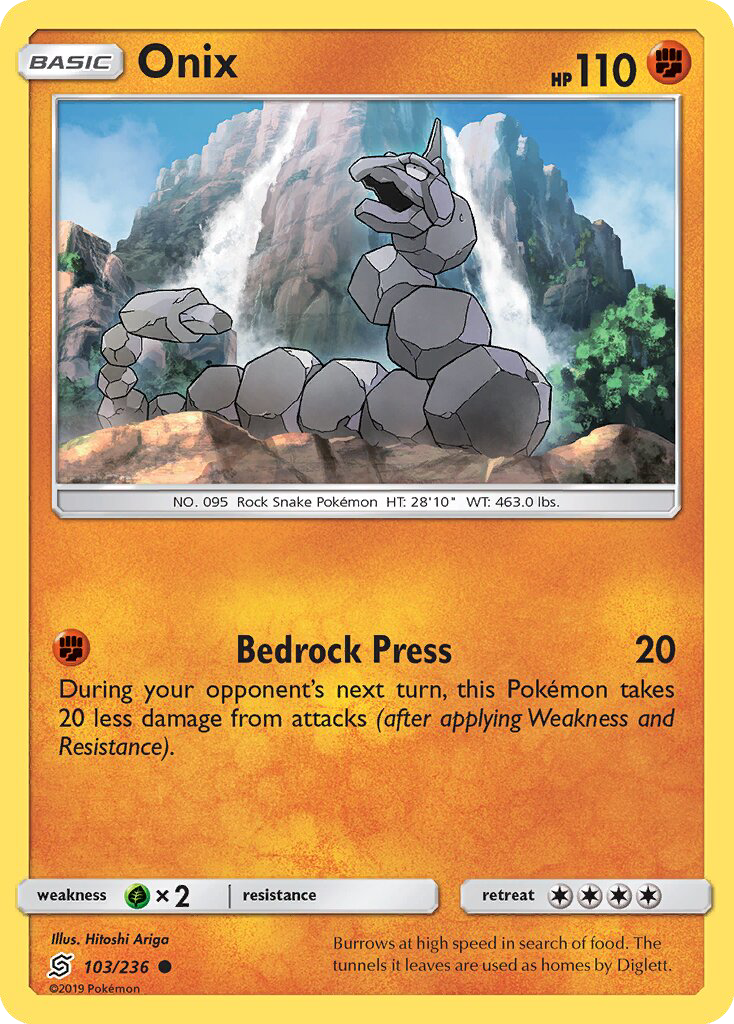 Onix - Pokémon TCG Card