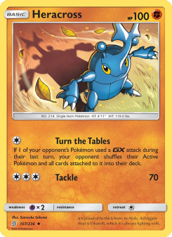 Heracross - pokemon TCG Card