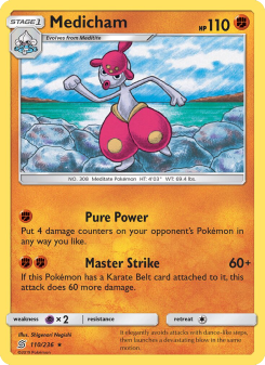 Medicham - pokemon TCG Card