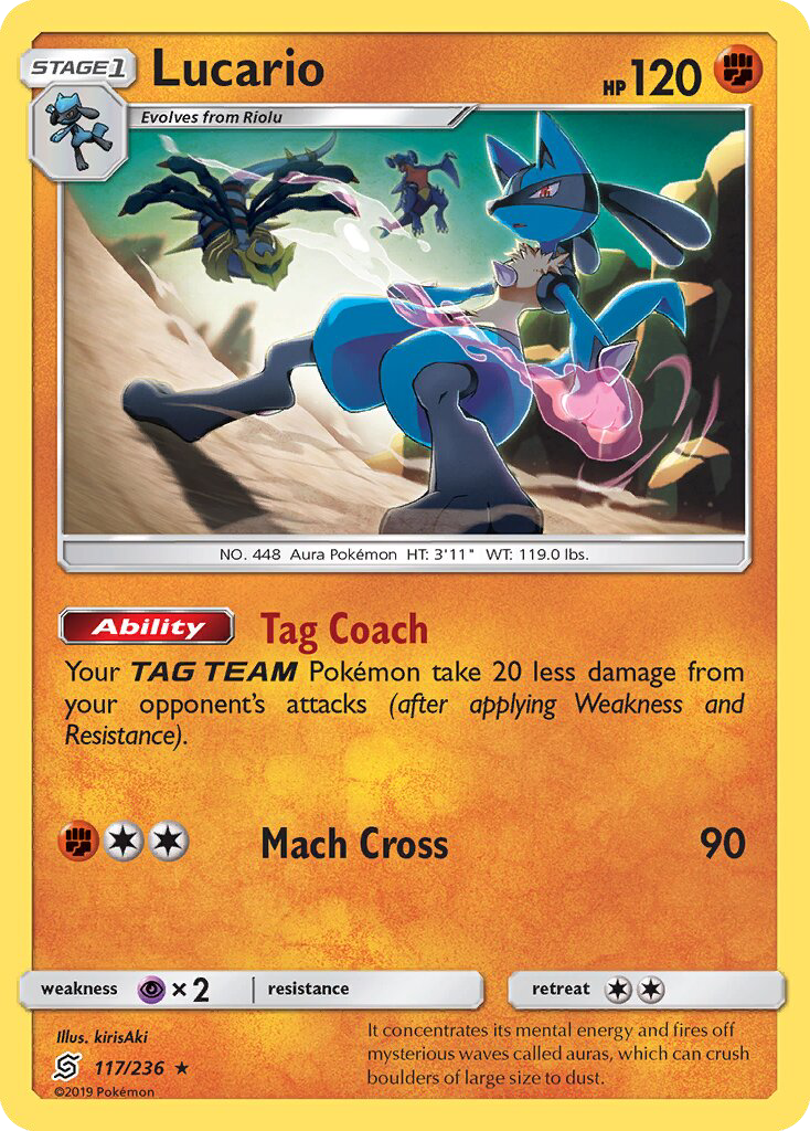 Lucario - Pokémon TCG Card