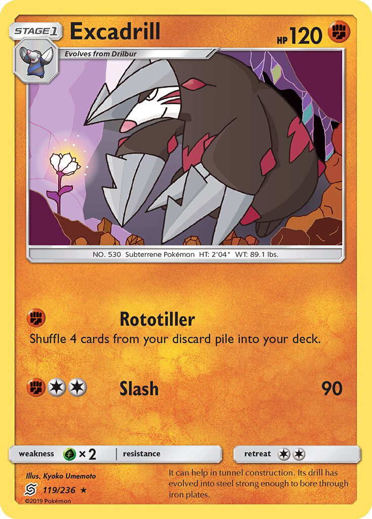 Excadrill - Pokémon TCG Card