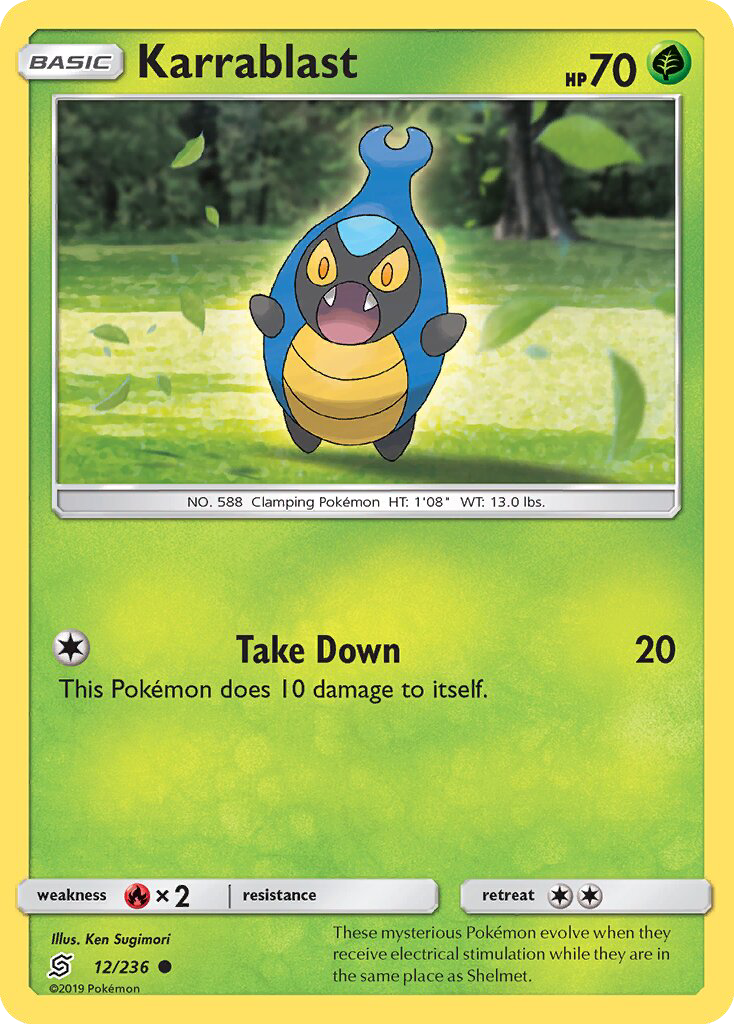 Karrablast - Pokémon TCG Card