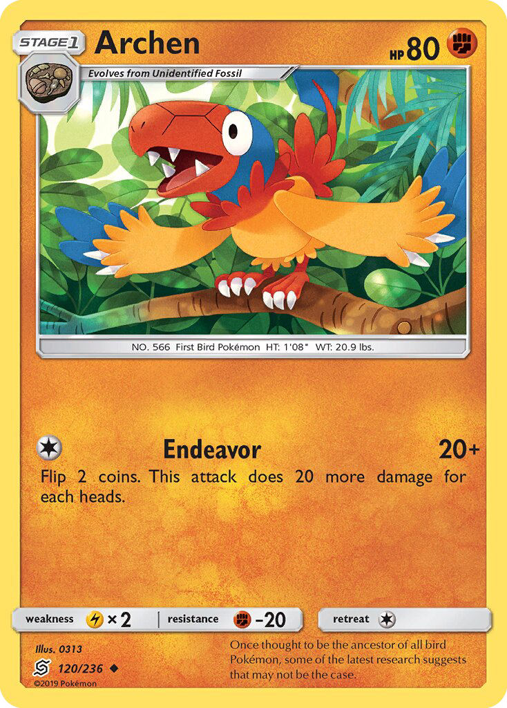 Archen - Pokémon TCG Card