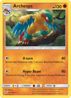 Archeops - pokemon TCG Card