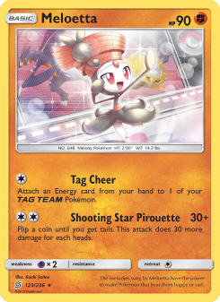 Meloetta - pokemon TCG Card