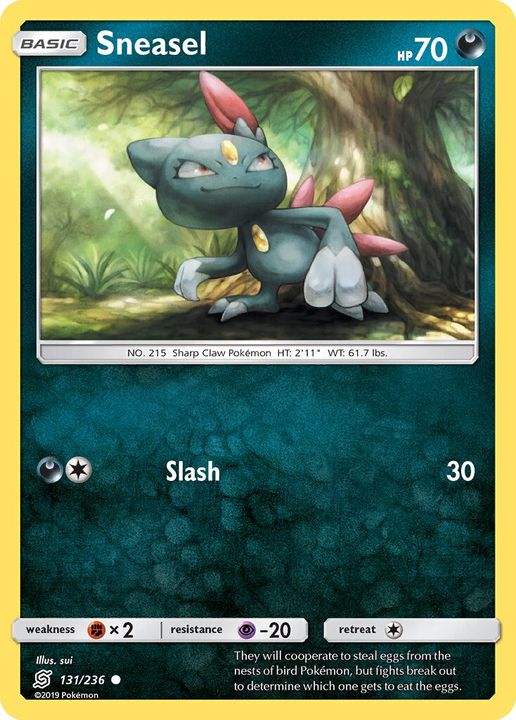 Sneasel - Pokémon TCG Card