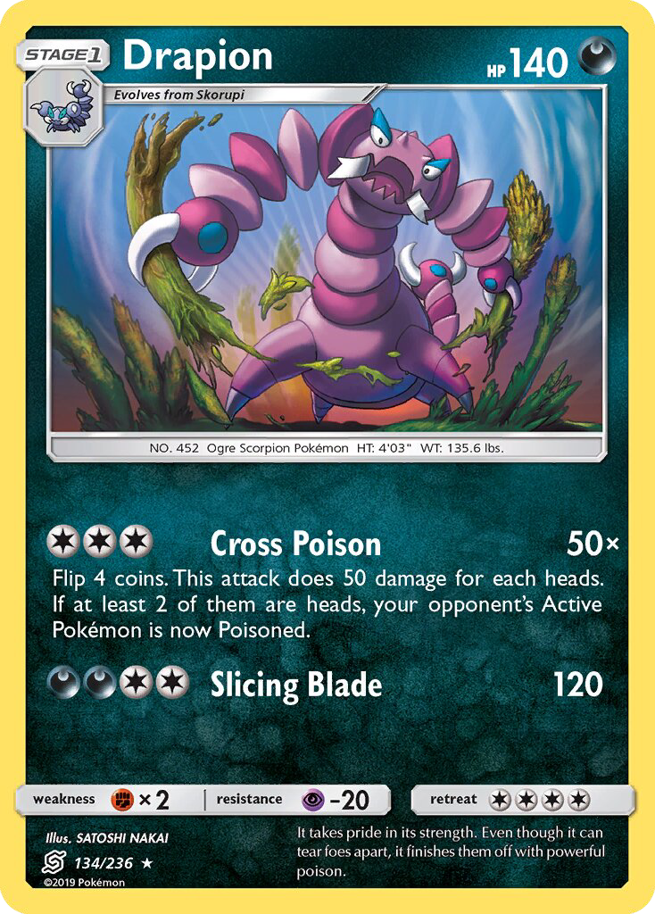Drapion - Pokémon TCG Card