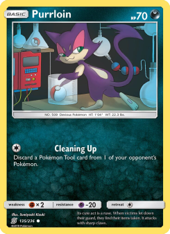 Purrloin - pokemon TCG Card