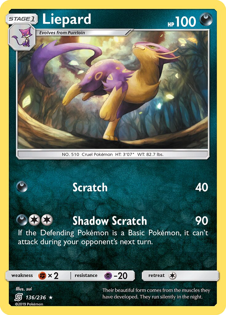 Liepard - Pokémon TCG Card