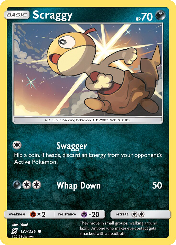 Scraggy - Pokémon TCG Card