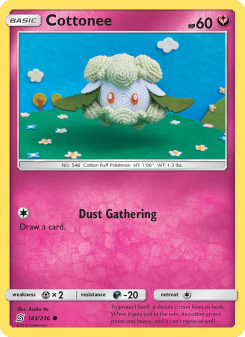Cottonee - pokemon TCG Card