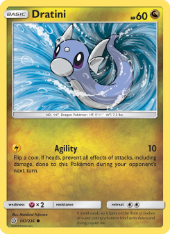Dratini - pokemon TCG Card