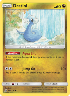Dratini - pokemon TCG Card