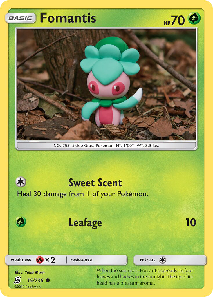 Fomantis - Pokémon TCG Card