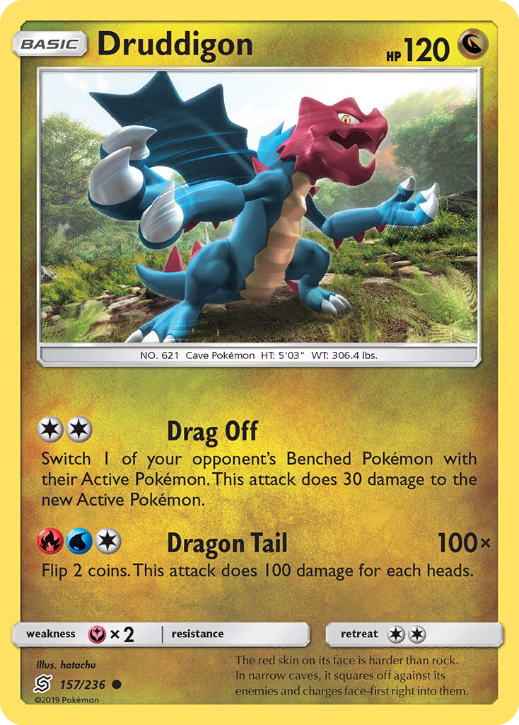 Druddigon - Pokémon TCG Card