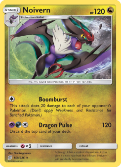 Noivern - pokemon TCG Card