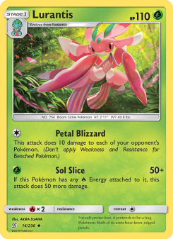 Lurantis - pokemon TCG Card