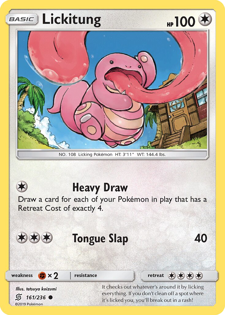 Lickitung - Pokémon TCG Card
