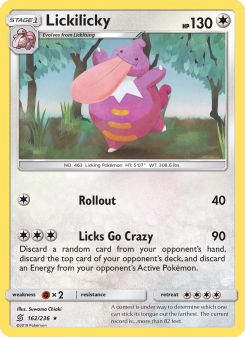 Lickilicky - pokemon TCG Card