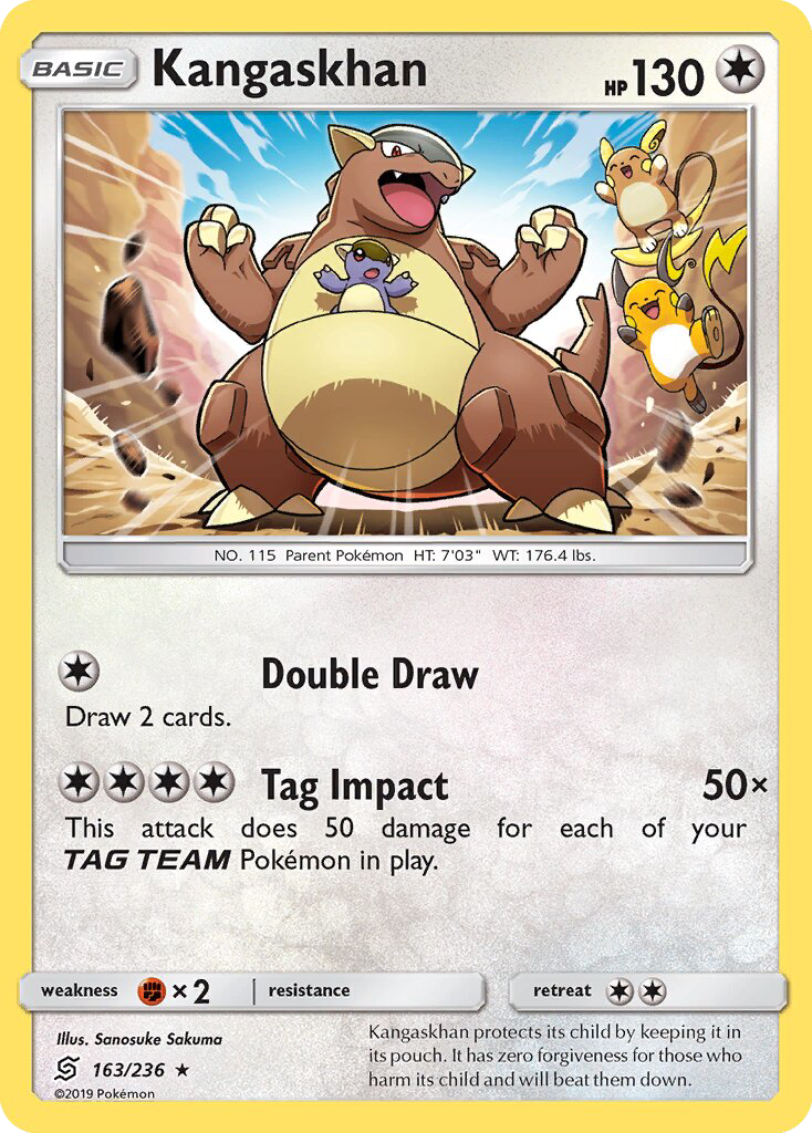Kangaskhan - Pokémon TCG Card