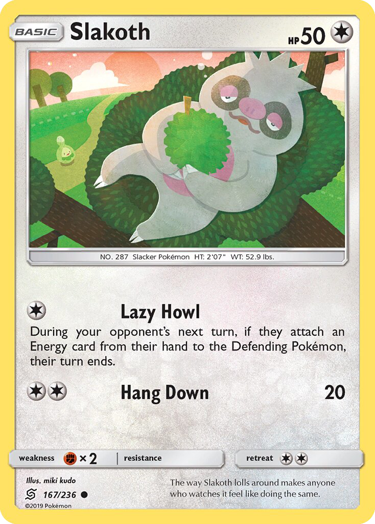 Slakoth - Pokémon TCG Card