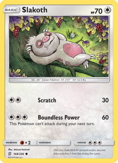 Slakoth - pokemon TCG Card