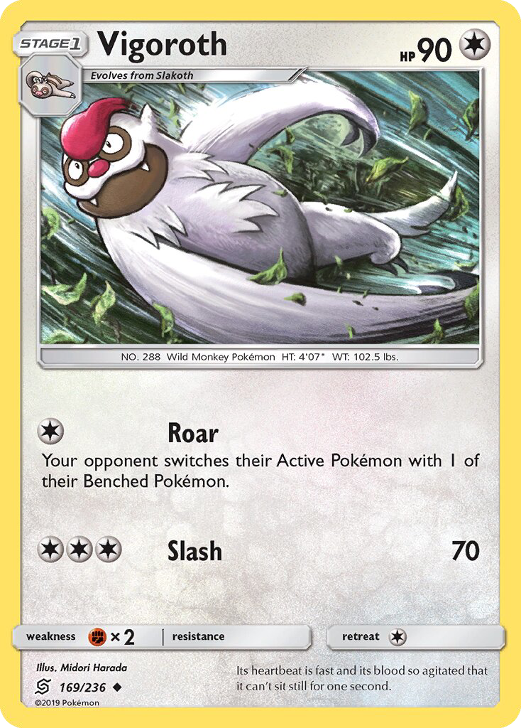 Vigoroth - Pokémon TCG Card