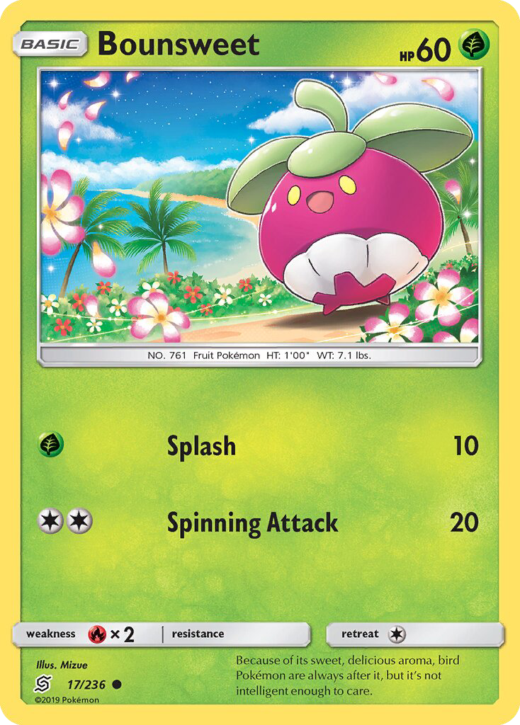 Bounsweet - Pokémon TCG Card