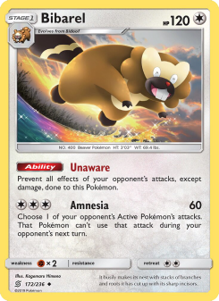 Bibarel - pokemon TCG Card