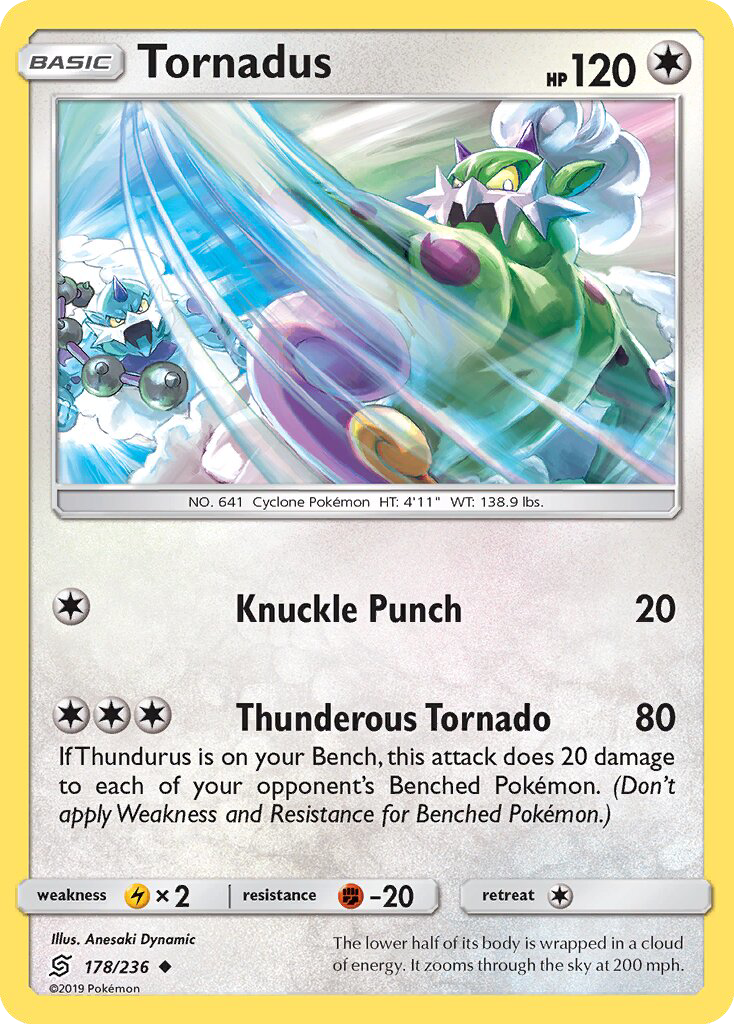 Tornadus - Pokémon TCG Card