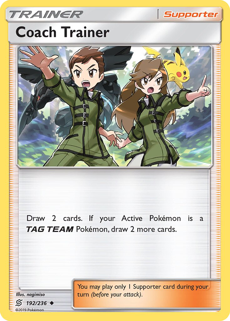Coach Trainer - Pokémon TCG Card