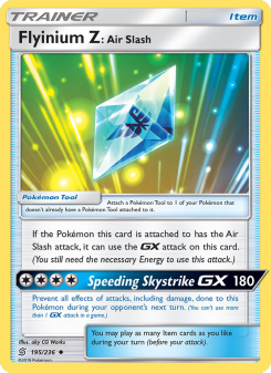 Flyinium Z: Air Slash - pokemon TCG Card