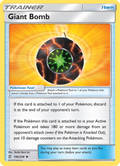 Giant Bomb - pokemon TCG Card
