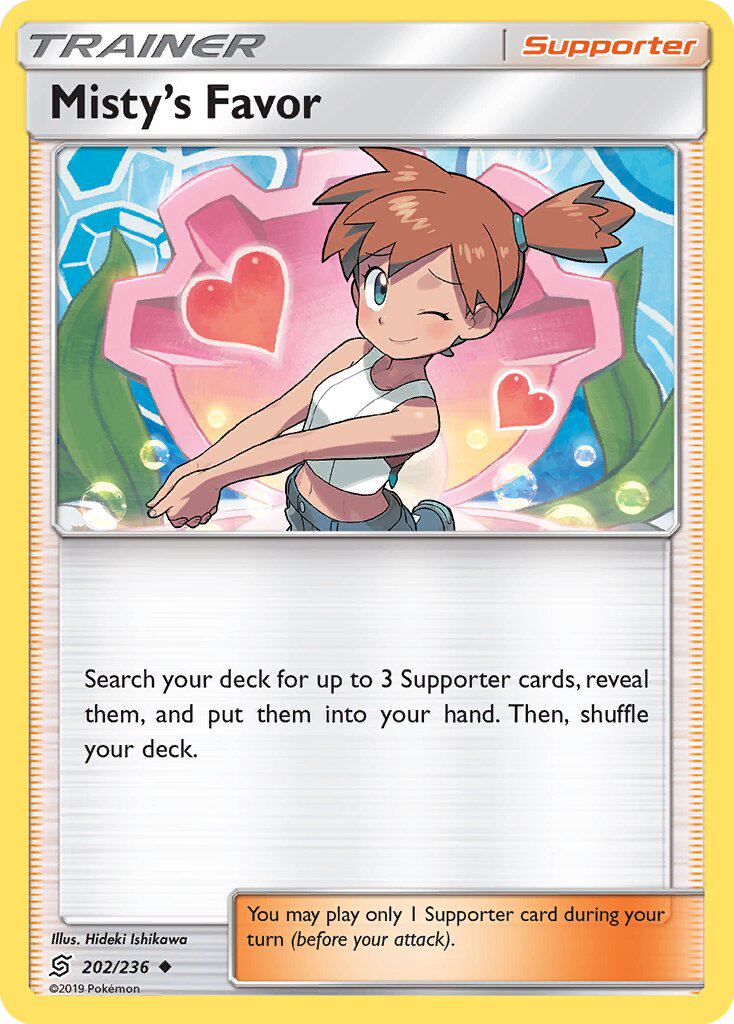 Misty’s Favor - Pokémon TCG Card