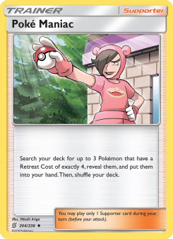 Poké Maniac - pokemon TCG Card